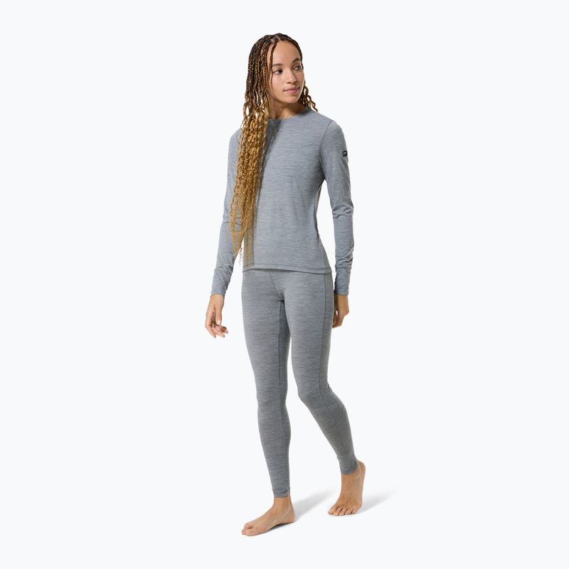 Dámske termo tričko longsleeve super.natural Tundra 175 cashmere grey melange 2