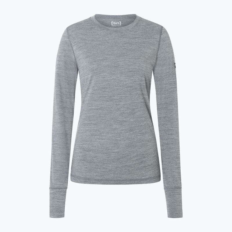 Dámske termo tričko longsleeve super.natural Tundra 175 cashmere grey melange 4