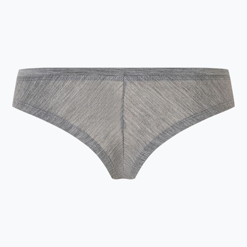 Dámske termoregulačné nohavičky super.natural Tundra 175 Thong cashmere grey melange 2