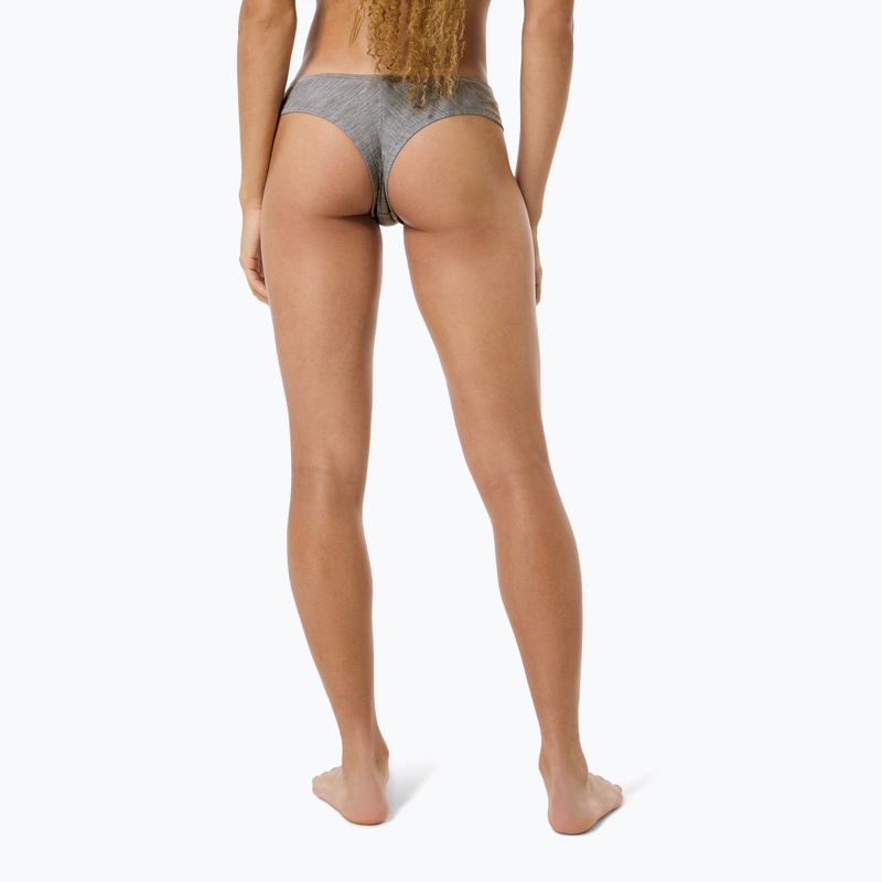 Dámske termoregulačné nohavičky super.natural Tundra 175 Thong cashmere grey melange 5