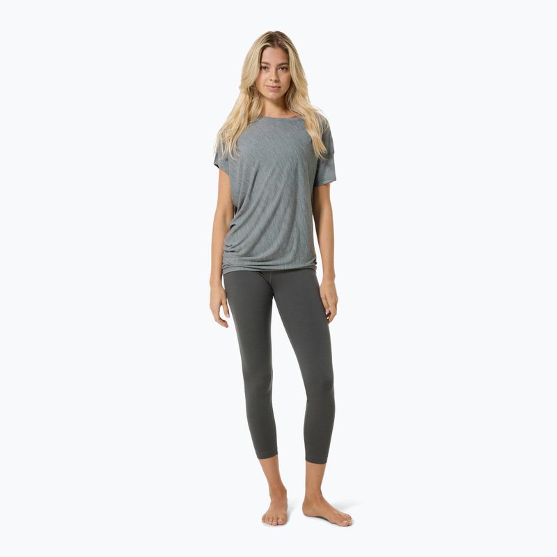 Dámske tričko na jogu super.natural Yoga Loose Tee cashmere grey melange 2
