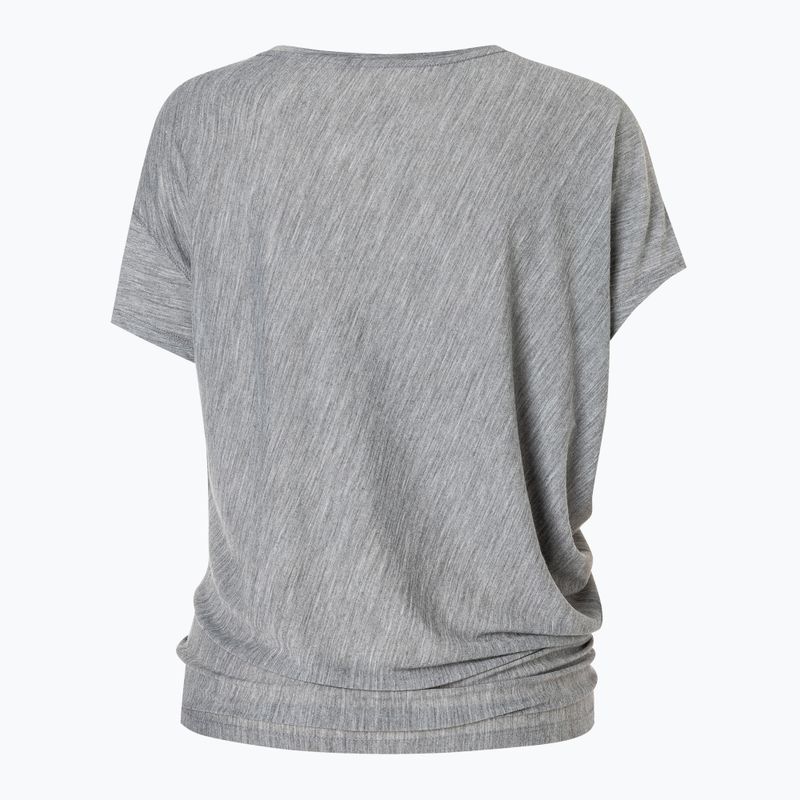 Dámske tričko na jogu super.natural Yoga Loose Tee cashmere grey melange 5