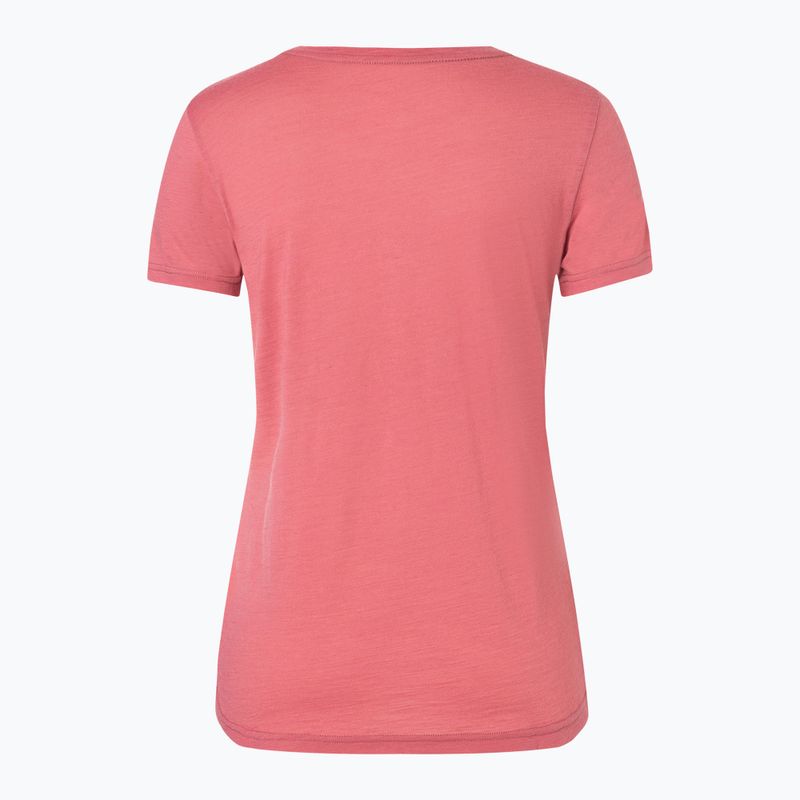 Dámske tričko super.natural Rock Flowers Tee mauvewood/various 5