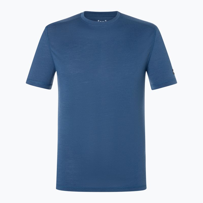 Pánske termo tričko super.natural Sierra 140 Tee cashmere grey melange 4