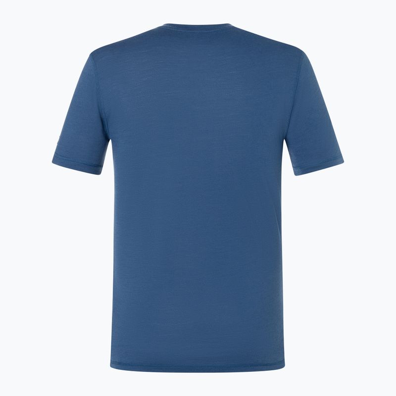 Pánske termo tričko super.natural Sierra 140 Tee cashmere grey melange 5