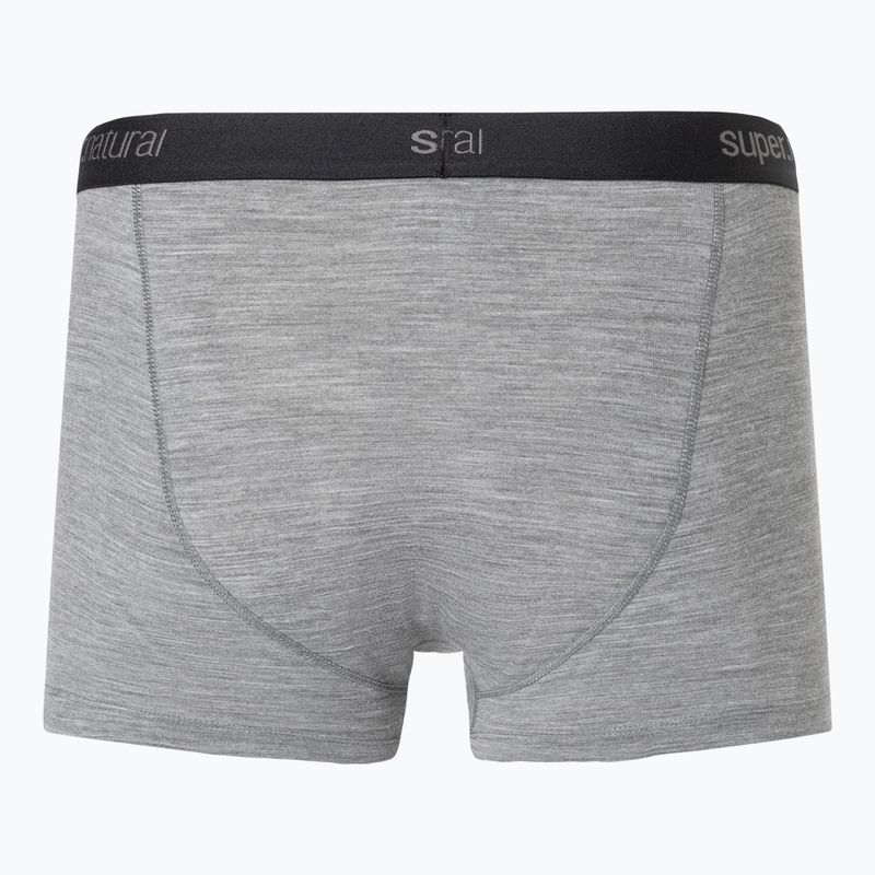 Pánske termo boxerky super.natural Tundra 175 Cashmere Grey Melange 2
