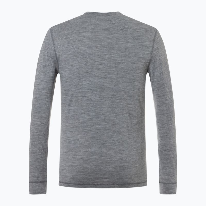 Pánske termo tričko longsleeve Super.Natural Tundra 175 cashmere grey melange 6
