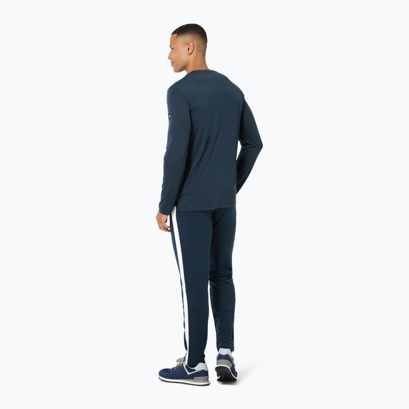 Pánske tričko longsleeve super.natural Dachshund Party blueberry/various 3