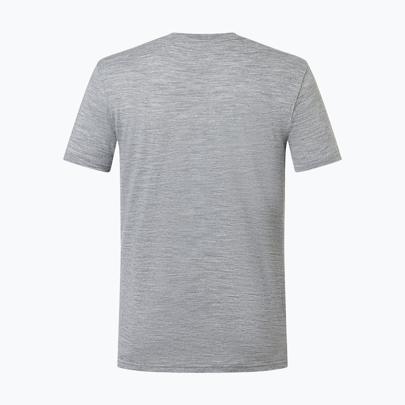 Pánske tričko super.natural Carski cashmere grey melange/various 6