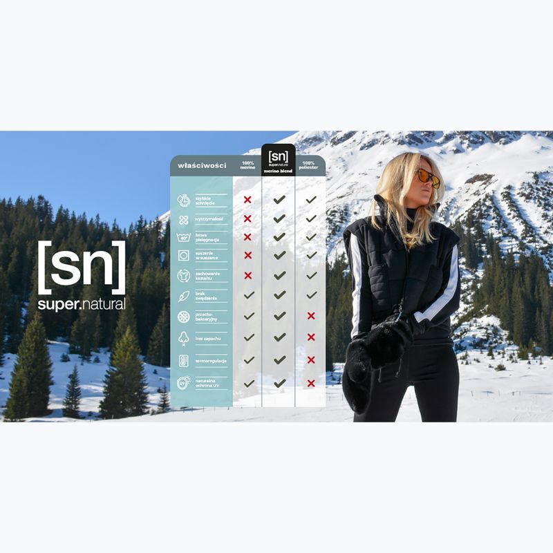 Pánske tričko super.natural Bicycle Nomad Tee chive/jet black 5