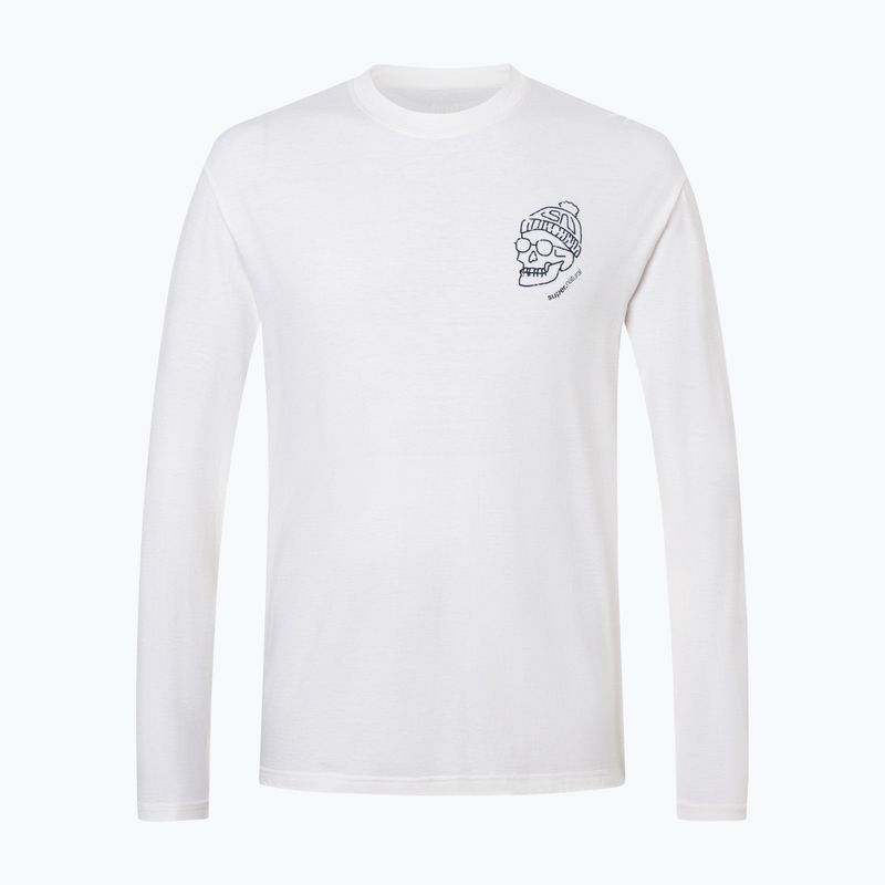 Pánske tričko longsleeve super.natural Frosty Bio white/blueberry 4