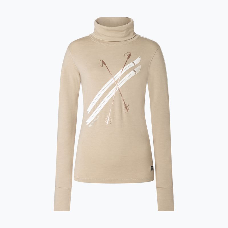 Dámsky sveter Super.Natural KryTeeede Ski Roll Neck pepper/white/mountain trail gl/white 4
