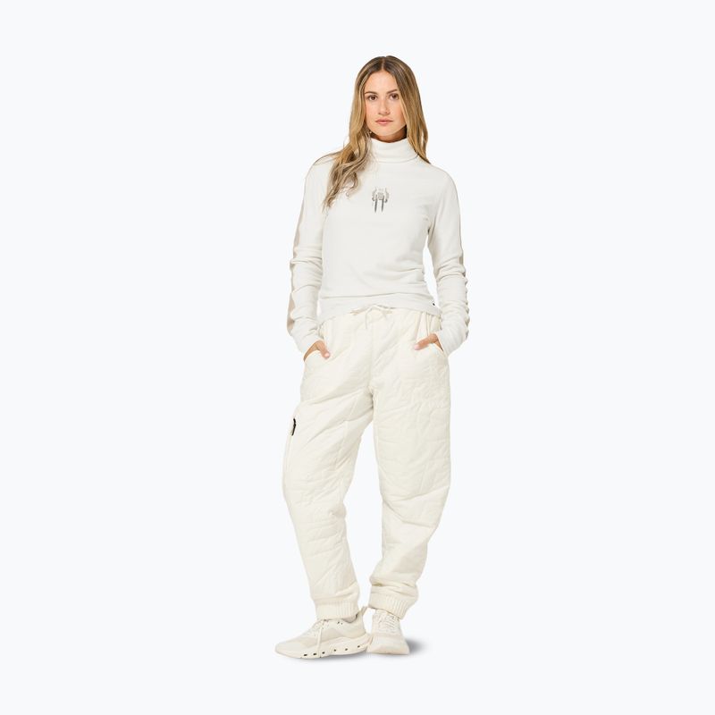Dámsky sveter Super.Natural Racing Team Roll Neck fresh white / w. pepper / various 2