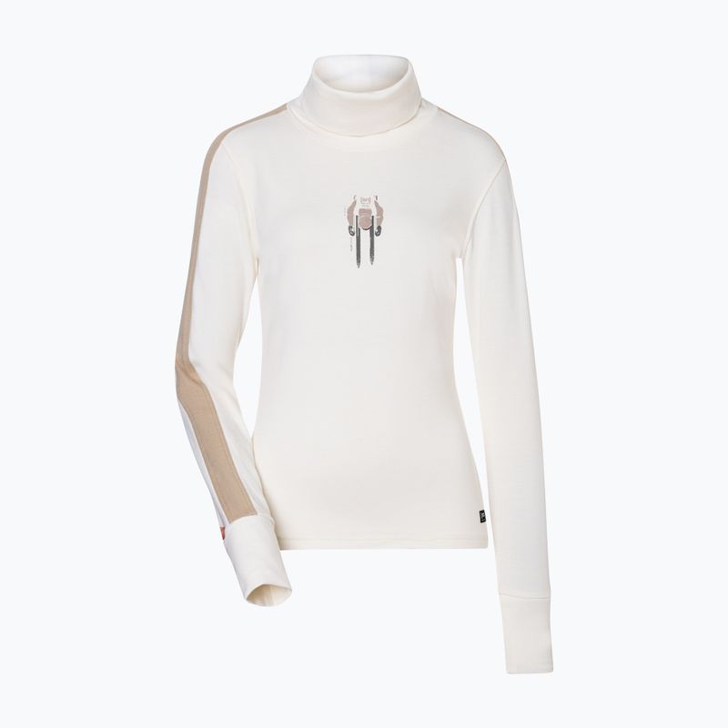 Dámsky sveter Super.Natural Racing Team Roll Neck fresh white / w. pepper / various 5