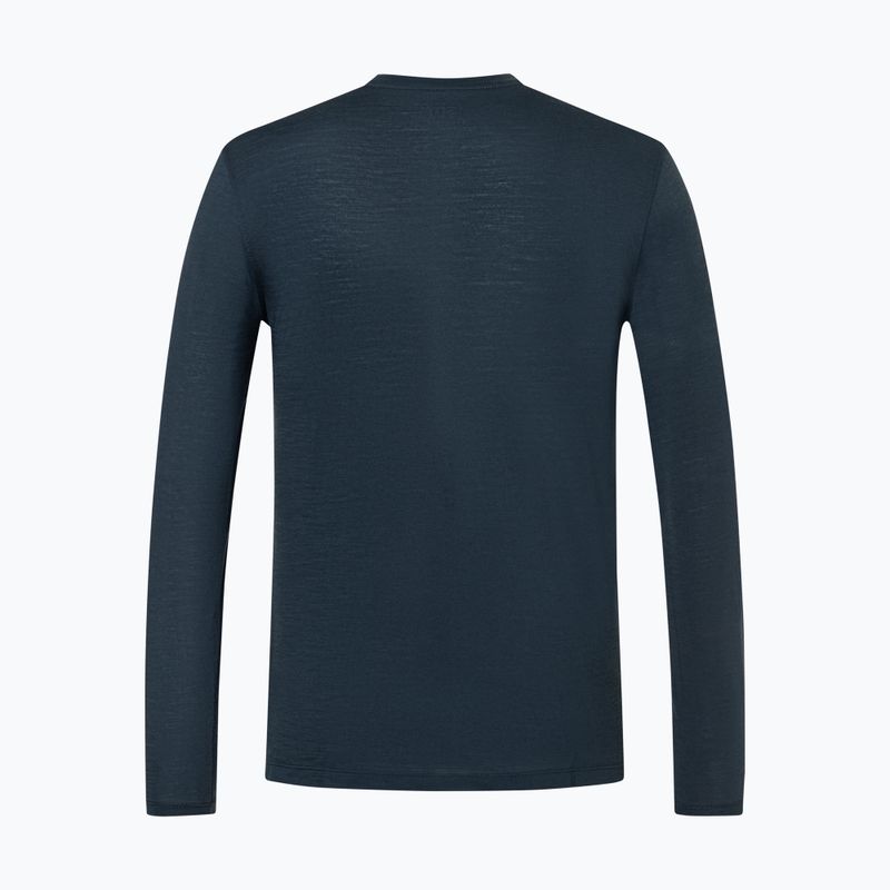 Pánske tričko longsleeve super.natural Bike Enthusiast blueberry/various 5