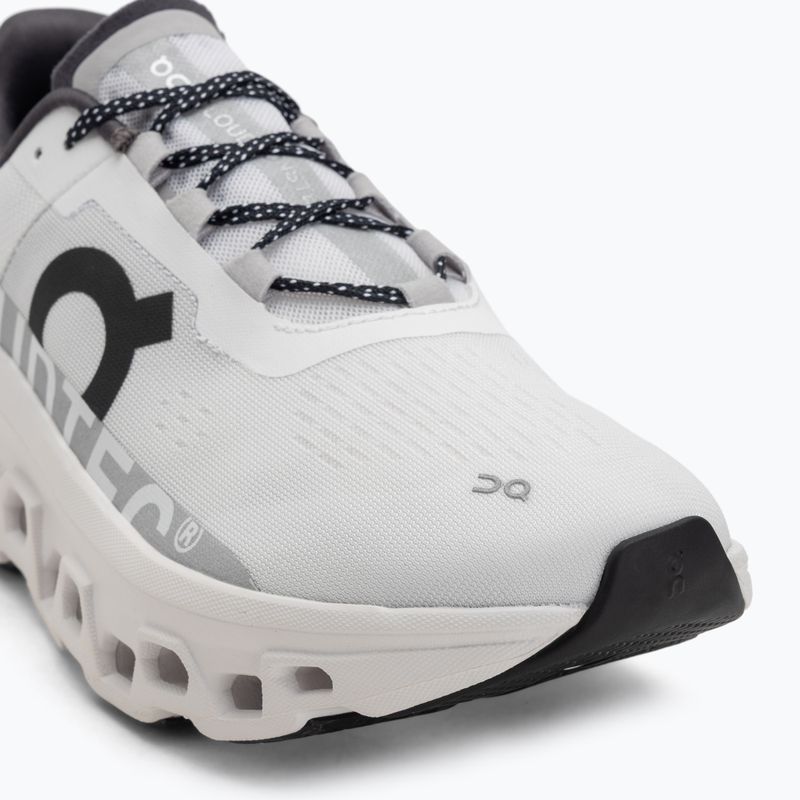 Pánske bežecké topánky On Running Cloudmonster allwhite 7