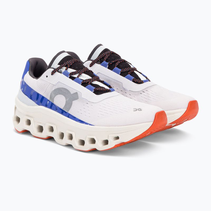 Dámska bežecká obuv On Cloudmonster white and blue 6198648 6