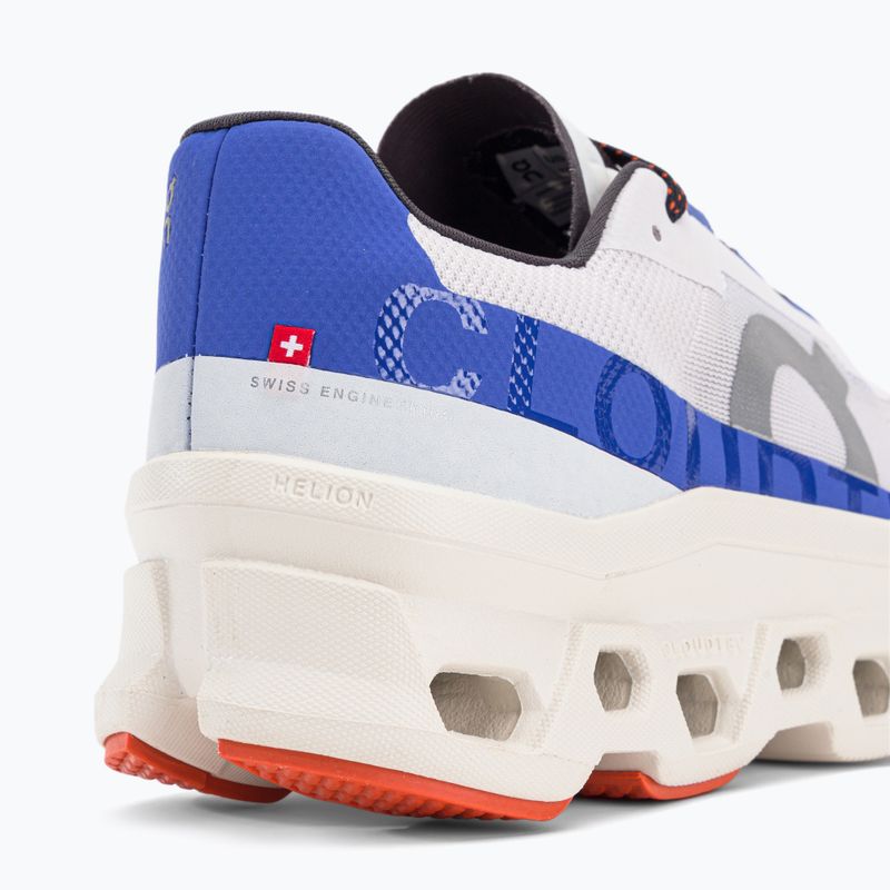 Dámska bežecká obuv On Cloudmonster white and blue 6198648 10