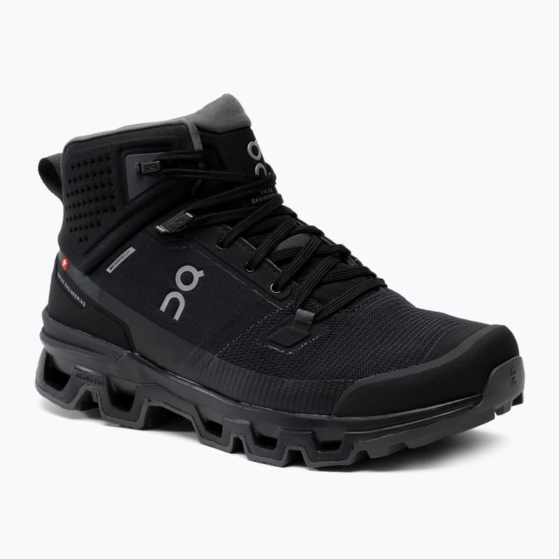 Dámske trekingové topánky On Cloudrock 2 Waterproof čierne 639869