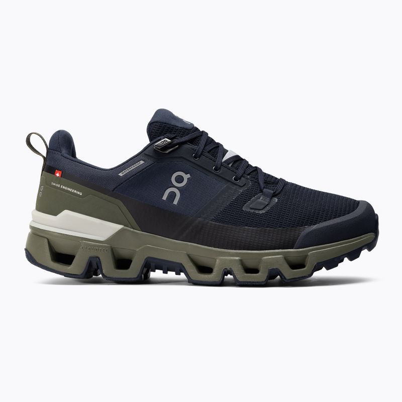 Pánske trekové topánky On Cloudwander Waterproof black 7398604 2