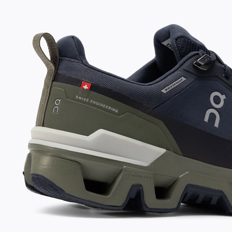 Pánske trekové topánky On Cloudwander Waterproof black 7398604 9