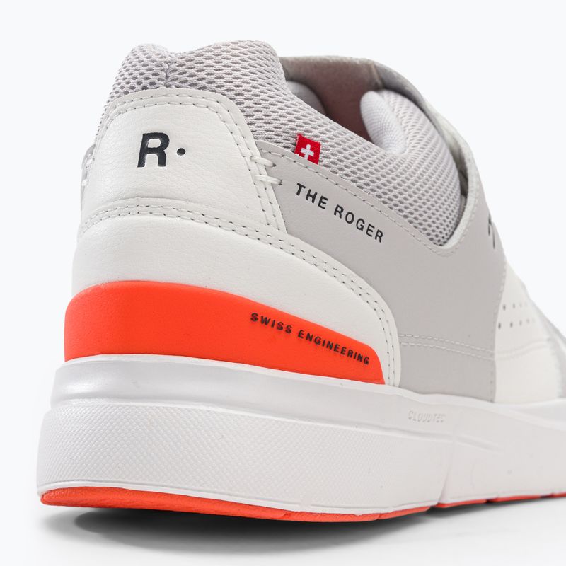 Pánske tenisky On The Roger Clubhouse Frost/Flame biele 489857 8