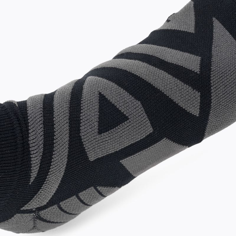 Pánske bežecké ponožky On Performance Mid black/shadow 4