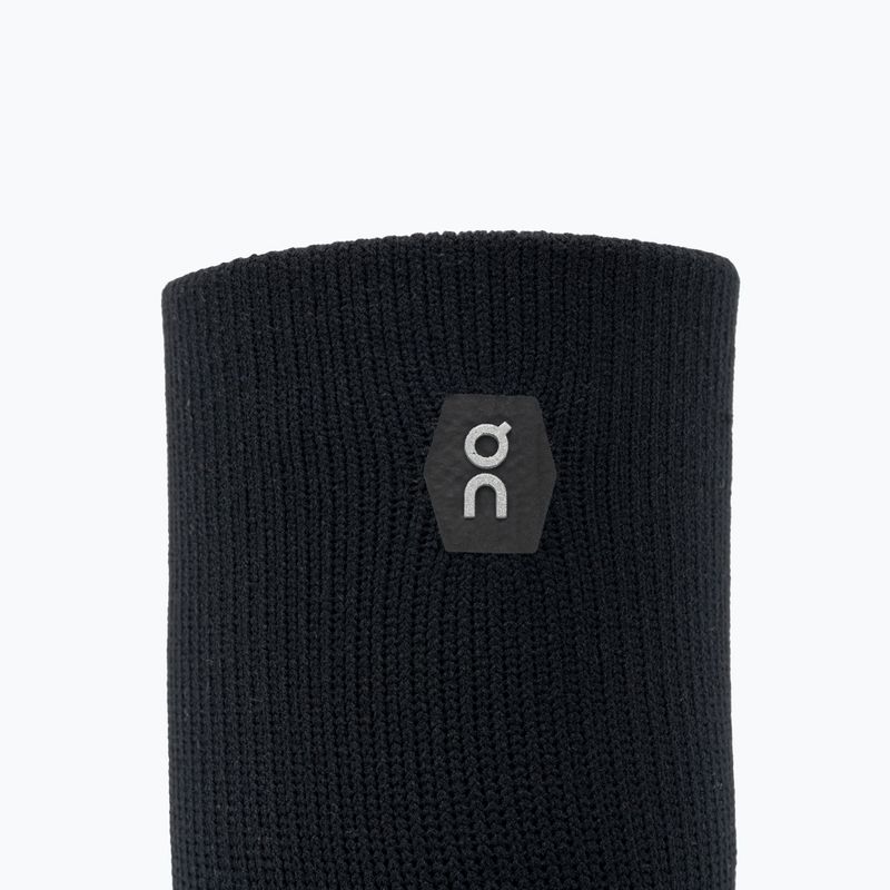 Pánske bežecké ponožky On Performance Mid black/shadow 5
