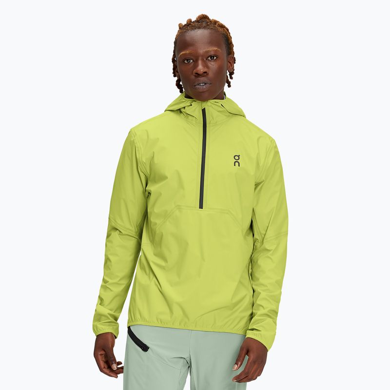 Pánska bežecká bunda On Running Waterproof Anorak zest