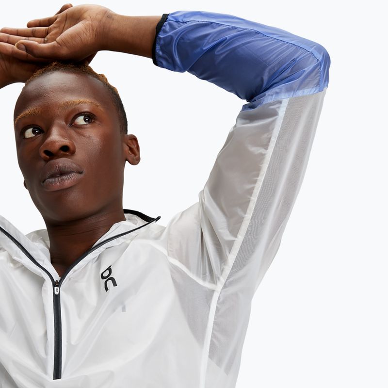 Pánska bežecká bunda On Zero undyed-white /cobalt 7