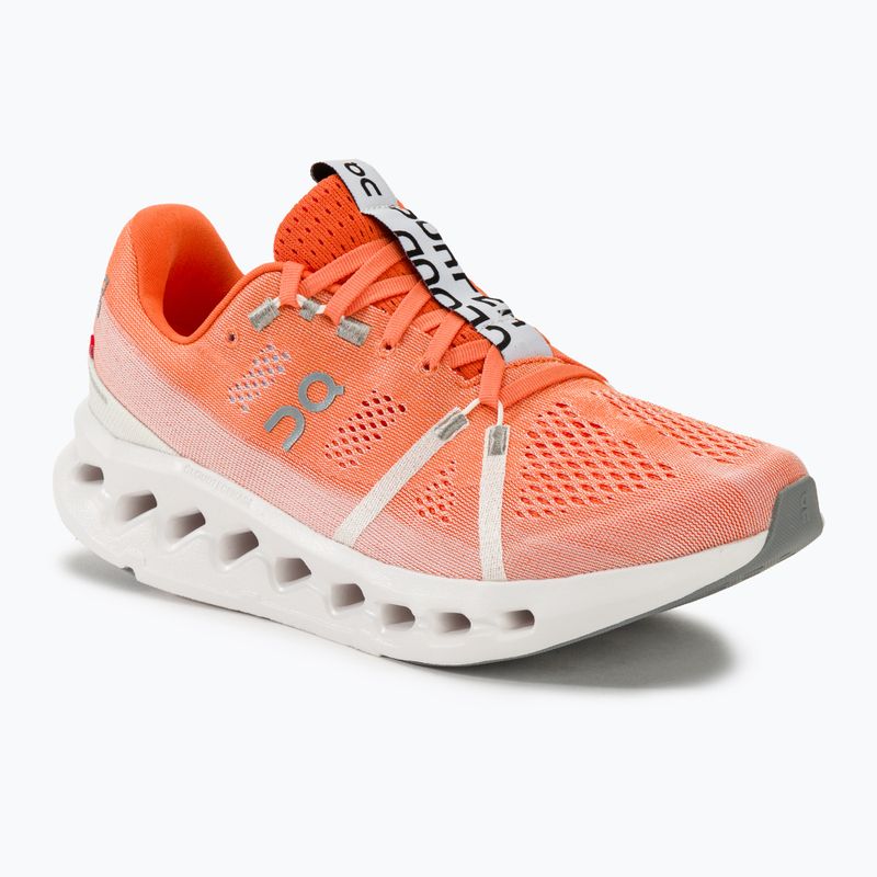 Pánske bežecké topánky On Cloudsurfer flame/white