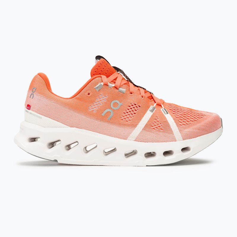 Pánske bežecké topánky On Cloudsurfer flame/white 2
