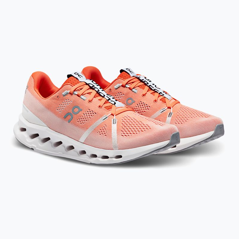 Pánske bežecké topánky On Cloudsurfer flame/white 8