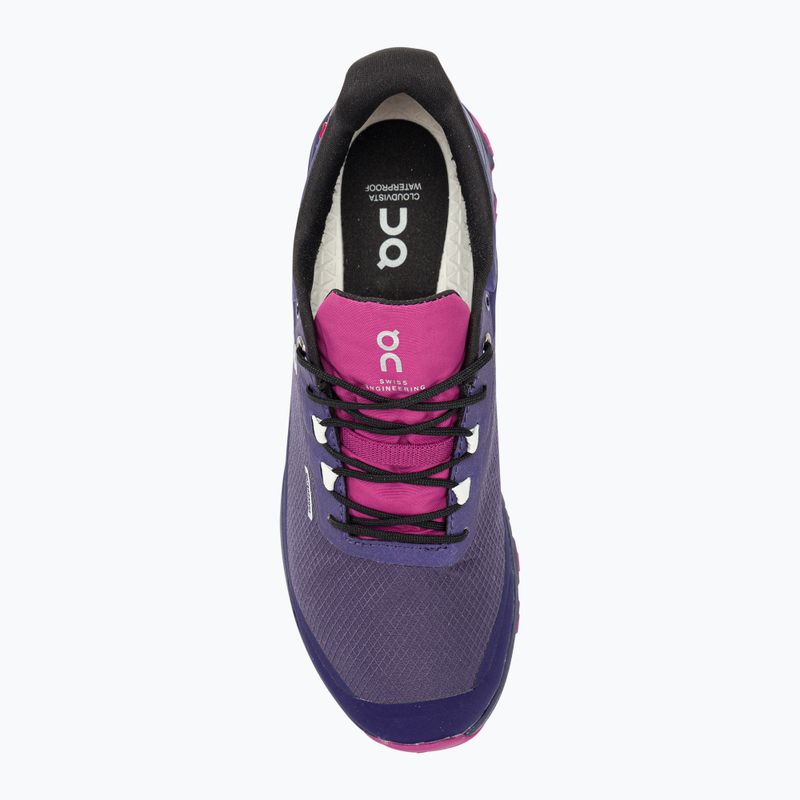 Dámska bežecká obuv On Cloudvista Waterproof flint/acai 6