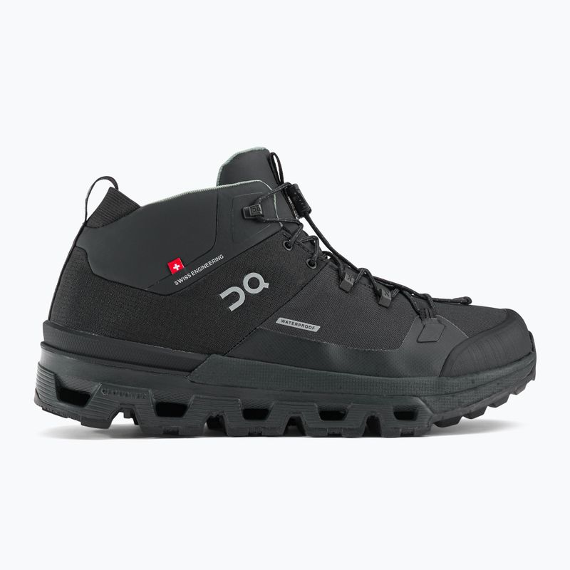 Dámska treková obuv On Cloudtrax Waterproof black 3WD10880553 2