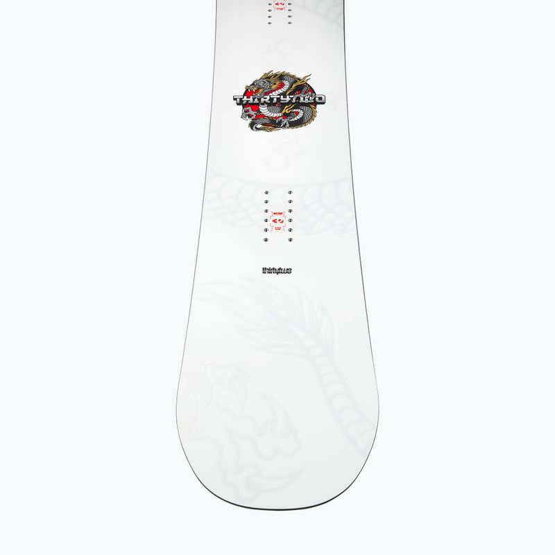 Pánsky snowboard ThirtyTwo T32M Carbon white 6