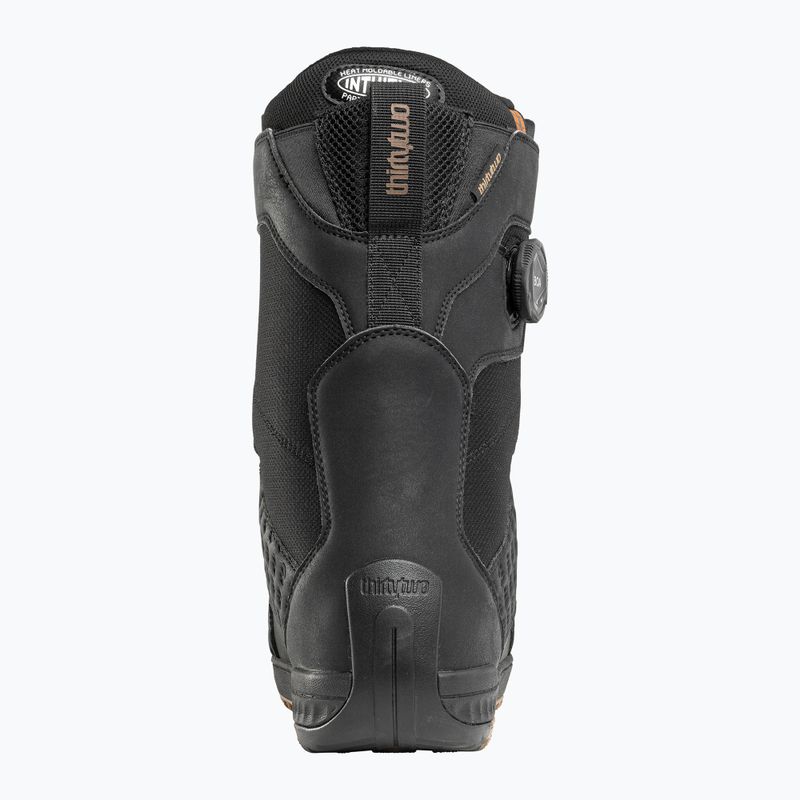 Pánske snowboardové topánky ThirtyTwo Lashed Double Boa black/black/gum 3