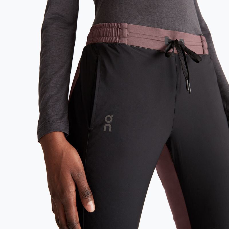 Dámske nohavice On grape/black 3