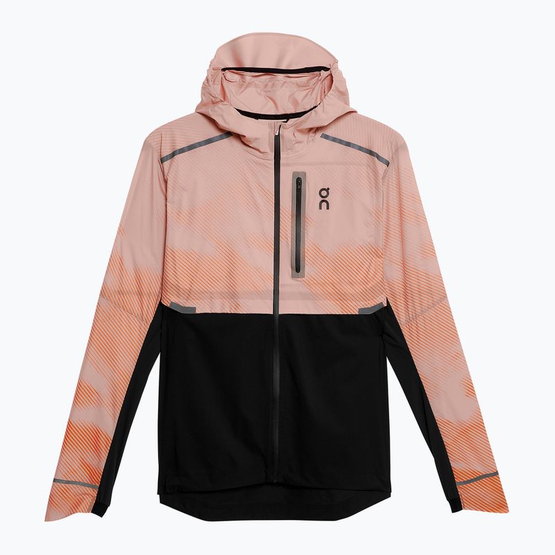 Pánska bežecká bunda On Weather Lumos woodrose/black 6