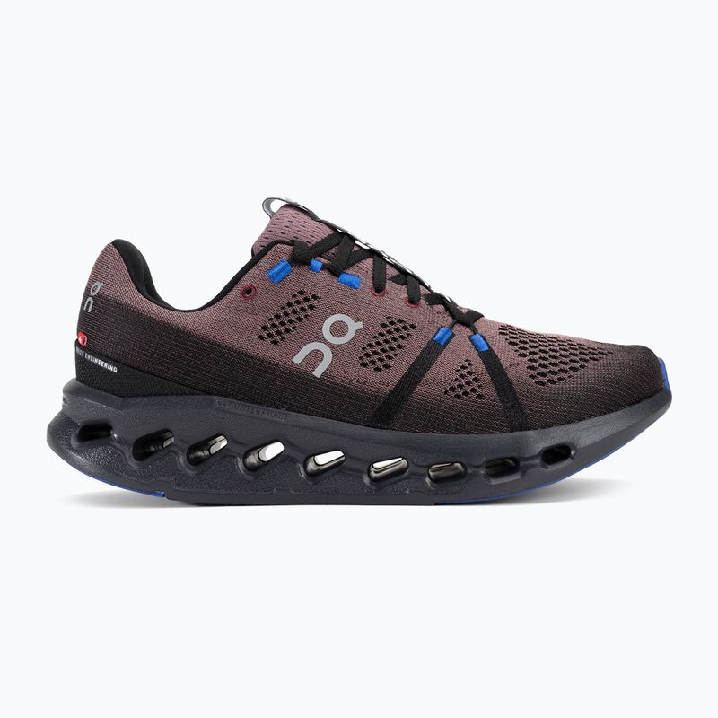 Pánska bežecká obuv On Cloudsurfer black/cobalt 2