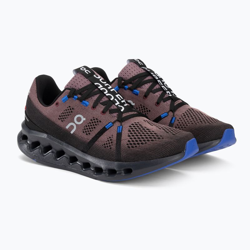 Pánska bežecká obuv On Cloudsurfer black/cobalt 5
