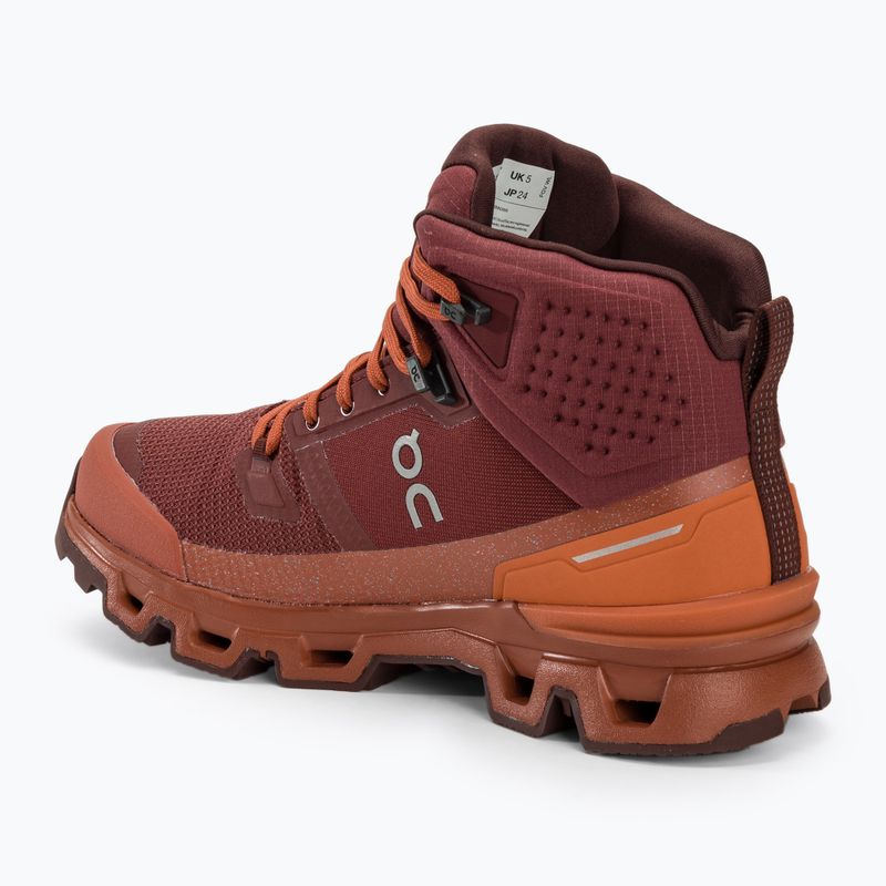 Dámska treková obuv On Cloudrock 2 Waterproof beet/auburn 3