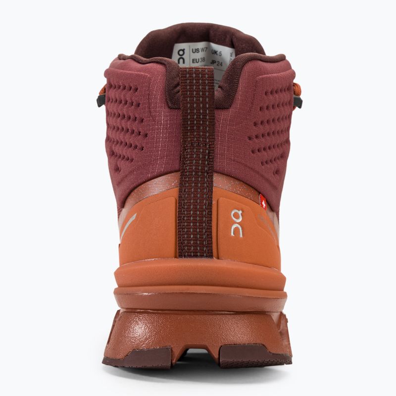Dámska treková obuv On Cloudrock 2 Waterproof beet/auburn 6