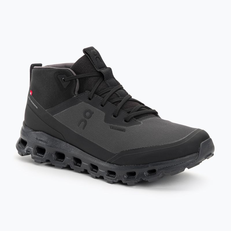 Pánske trekové topánky On Cloudroam Waterproof black/eclipse