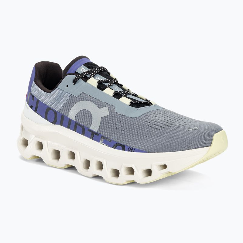 Pánska bežecká obuv On Cloudmonster mist/blueberry