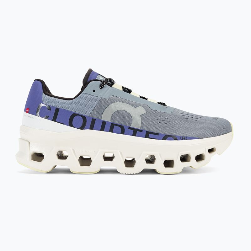 Pánska bežecká obuv On Cloudmonster mist/blueberry 2