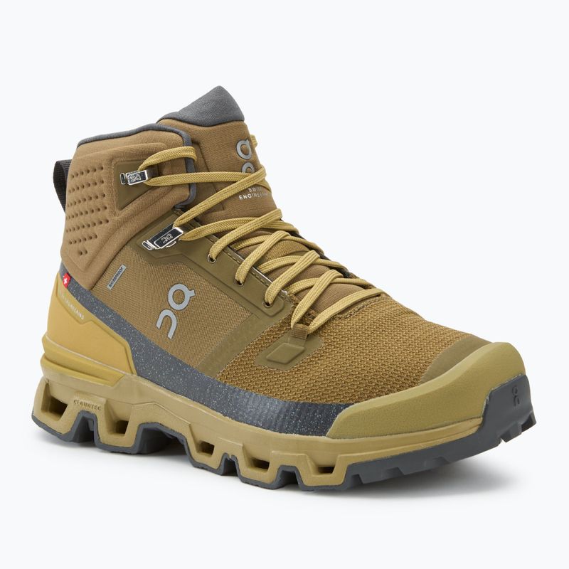 Pánska treková obuv On Cloudrock 2 Waterproof hunter/safari