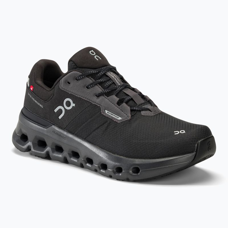 Pánska bežecká obuv On Cloudrunner 2 Waterproof magnet/black