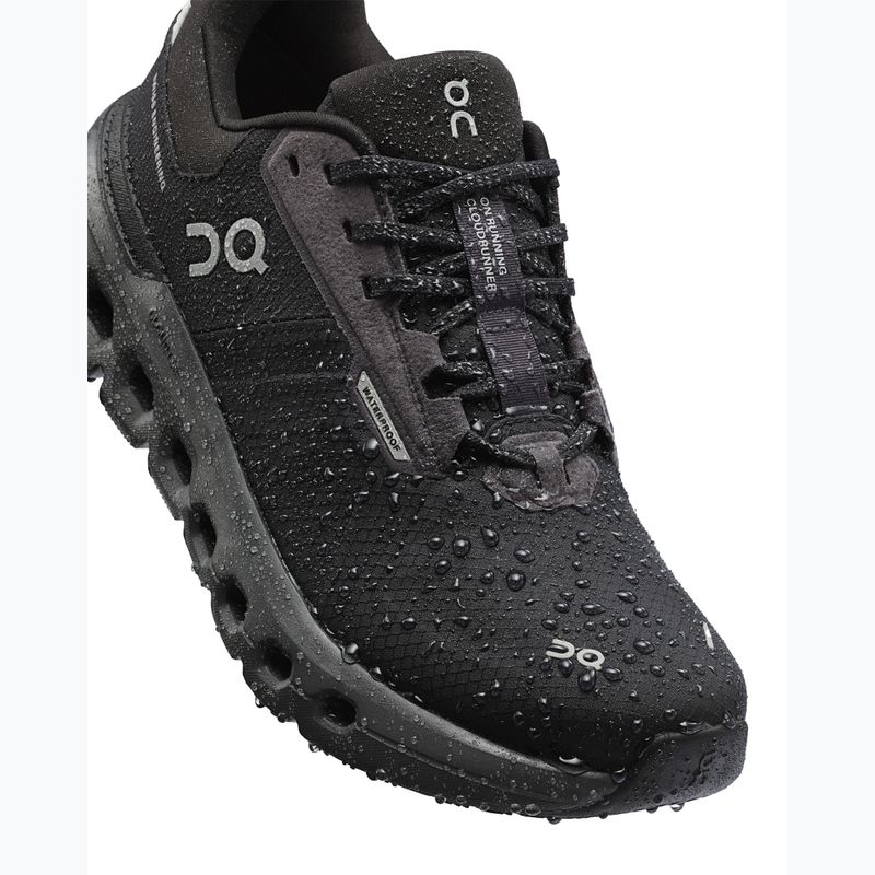 Dámska bežecká obuv On Cloudrunner 2 Waterproof magnet/black 14