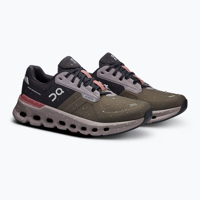 Dámska bežecká obuv On Cloudrunner 2 Waterproof olive/mahogany 8
